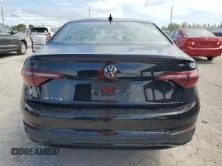 2024 Volkswagen Jetta S with VIN 3VW5M7BU4RM075715, listed as a Copart auction lot 62886015 with 21,207 mi miles and Clean title. Bid and sale history available at DreamBid. Image 6.