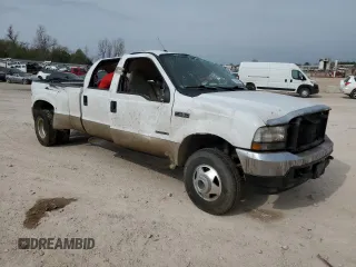 2006 Ford F-350 XL with VIN 1FTWW31P86EB49029, listed as a Copart auction lot 50140405 with 126,196 mi miles and Salvage Title. Bid and sale history available at DreamBid. Image 4.
