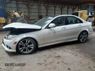 2009 Mercedes-Benz C 350 with VIN WDDGF87X69F346813, listed as a Copart auction lot 61474625 with 339,147 mi miles and Salvage title. Bid and sale history available at DreamBid. Image 1.
