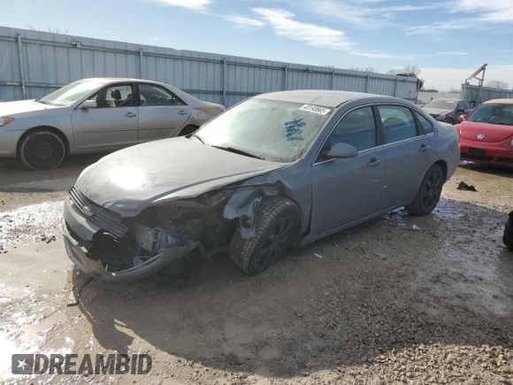 2008 Chevrolet Impala LS with VIN 2G1WB58K481297564, listed as a Copart auction lot 43193865 with Not provided miles and Salvage title. Bid and sale history available at DreamBid. Image 1.