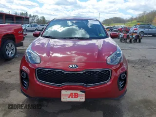2017 Kia Sportage LX with VIN KNDPMCAC4H7229930, listed as a IAAI auction lot 42011160 with 96,082 mi miles and . Bid and sale history available at carsss.com. Image 12.