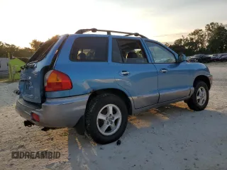 2004 Hyundai Santa Fe GLS with VIN KM8SC73E74U833353, listed as a Copart auction lot 76123274 with 115,309 mi miles and Salvage Title. Bid and sale history available at carsss.com. Image 3.