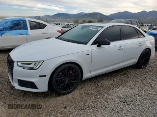 2018 Audi A4 Premium Plus with VIN WAUENAF41JA045609, listed as a Copart auction lot 58598885 with 111,882 mi miles and Salvage title. Bid and sale history available at DreamBid. Image 1.