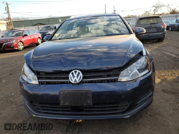 2016 Volkswagen Golf TSI S with VIN 3VWC17AU7GM518678, listed as a Copart auction lot 80281114 with 96,949 mi miles and Salvage Title. Bid and sale history available at DreamBid. Image 5.