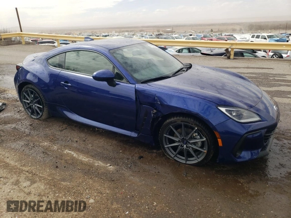 2024 Subaru BRZ Limited with VIN JF1ZDBE15R9701365, listed as a Copart auction lot 47562875 with 558 mi miles and Salvage title. Bid and sale history available at DreamBid. Image 4.