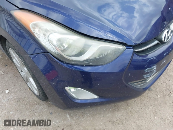 2013 Hyundai Elantra Limited with VIN 5NPDH4AEXDH369923, listed as a IAAI auction lot 41950446 with 93,991 mi miles and . Bid and sale history available at DreamBid. Image 13.