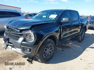 2024 Ford Ranger XLT with VIN 1FTER4GH3RLE19969, listed as a IAAI auction lot 41466045 with 20,343 mi miles. Bid and sale history available at carsss.com. Image 18.