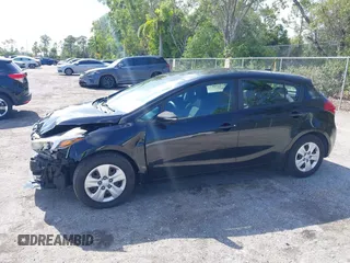 2017 Kia Forte5 LX with VIN KNAFK5A86H5699782, listed as a IAAI auction lot 41996763 with 80,974 mi miles. Bid and sale history available at carsss.com. Image 12.