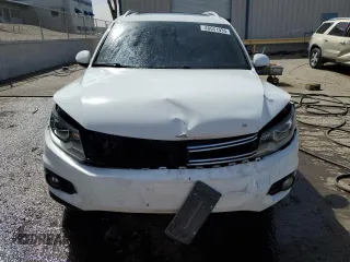 2012 Volkswagen Tiguan SE with VIN WVGAV7AX1CW530016, listed as a Copart auction lot 48551935 with 102,455 mi miles and Salvage Title. Bid and sale history available at DreamBid. Image 5.