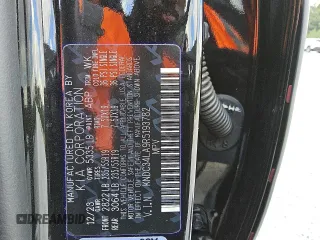 2024 Kia EV6 Wind with VIN KNDC34LA9R5193782, listed as a Copart auction lot 74361964 with 8,988 mi miles and Salvage Title. Bid and sale history available at carsss.com. Image 14.