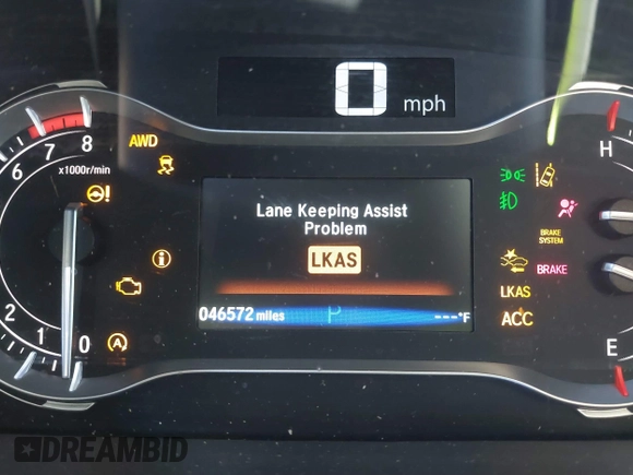 2021 Honda Ridgeline Sport with VIN 5FPYK3F10MB001758, listed as a IAAI auction lot 41397629 with 46,572 mi miles and . Bid and sale history available at DreamBid. Image 7.