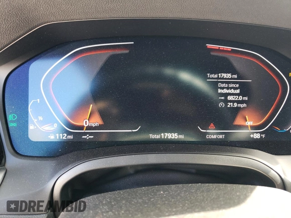 2022 BMW 4 Series 430i z VIN WBA53AP08NCJ06319, wystawiony jako Copart lot #73209604 z przebiegiem Nie podano mil oraz Szkoda całkowita • Salvage title. Historia ofert i sprzedaży dostępna na DreamBid. Obrazek 9.