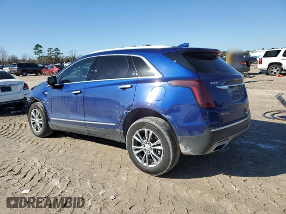 2023 Cadillac XT5 FWD Premium Luxury with VIN 1GYKNCRS3PZ154122, listed as a Copart auction lot 43063675 with 52,279 mi miles and Salvage Title. Bid and sale history available at carsss.com. Image 2.