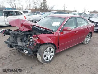 2009 Kia Optima LX with VIN KNAGE228295292892, listed as a IAAI auction lot 41812221 with 179,276 mi miles. Bid and sale history available at carsss.com. Image 18.