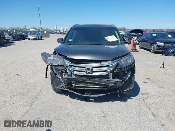 2013 Honda CR-V EX-L with VIN 2HKRM4H78DH610001, listed as a IAAI auction lot 41847397 with 98,239 mi miles. Bid and sale history available at carsss.com. Image 6.