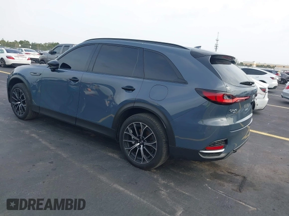 2025 Mazda CX-70 Premium Plus with VIN JM3KJEHA3S1126454, listed as a IAAI auction lot 42427454 with 5,648 mi miles and . Bid and sale history available at DreamBid. Image 3.