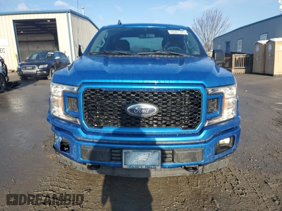 2020 Ford F-150 XL with VIN 1FTFX1E50LKE76922, listed as a Copart auction lot 46567395 with 42,101 mi miles and Salvage Title. Bid and sale history available at carsss.com. Image 5.