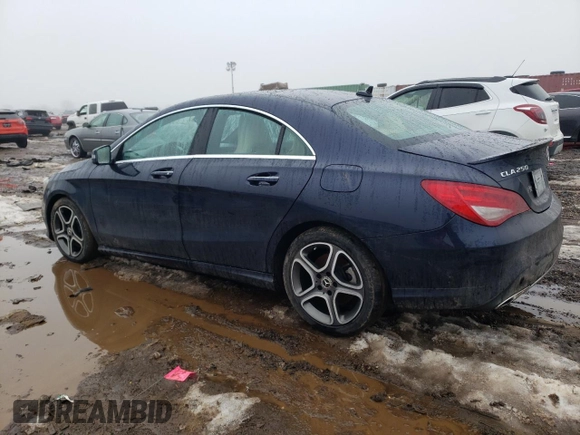 2018 Mercedes-Benz CLA 250 with VIN WDDSJ4GB4JN525190, listed as a Copart auction lot 40323784 with 76,039 mi miles and . Bid and sale history available at DreamBid. Image 2.