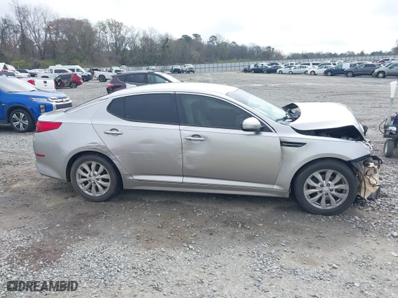 2015 Kia Optima EX with VIN 5XXGN4A75FG405216, listed as a IAAI auction lot 41794597 with 237,403 mi miles. Bid and sale history available at carsss.com. Image 14.