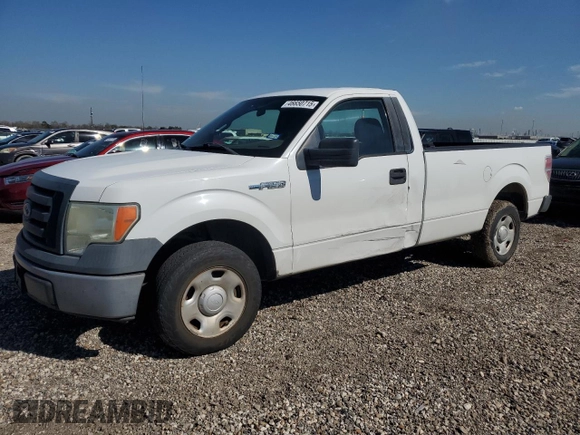 2009 Ford F-150 XL with VIN 1FTPF12V09KB57606, listed as a Copart auction lot 46650715 with 157,880 mi miles and Salvage Title. Bid and sale history available at carsss.com. Image 1.