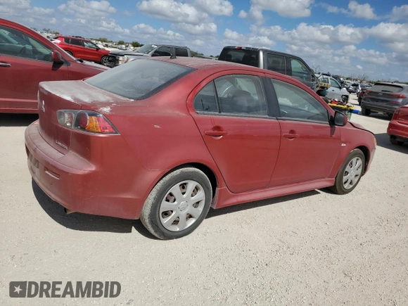 2014 Mitsubishi Lancer ES with VIN JA32U2FU7EU002314, listed as a Copart auction lot 77687584 with Not Provided miles and Salvage Title. Bid and sale history available at DreamBid. Image 3.