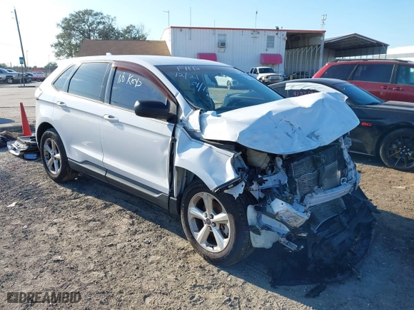 2015 Ford Edge SE with VIN 2FMTK3G81FBB37553, listed as a IAAI auction lot 41316586 with 1 mi miles. Bid and sale history available at carsss.com. Image 1.