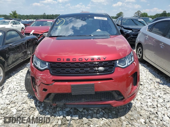 2020 Land Rover Discovery Sport S R-Dynamic with VIN SALCT2FX5LH842562, listed as a Copart auction lot 59576564 with 73,118 mi miles and Salvage Title. Bid and sale history available at carsss.com. Image 5.