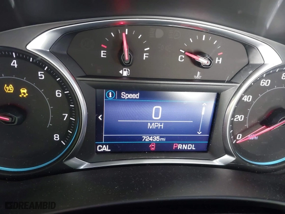 2019 Chevrolet Equinox LT with VIN 2GNAXUEV2K6258730, listed as a IAAI auction lot 41429824 with 72,435 mi miles. Bid and sale history available at carsss.com. Image 15.