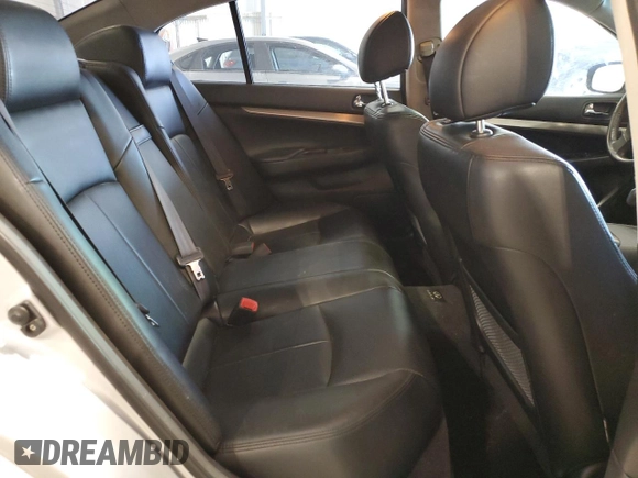 2012 Infiniti G37 x with VIN JN1CV6AR7CM970006, listed as a Copart auction lot 52084475 with 123,634 mi miles and Salvage Title. Bid and sale history available at carsss.com. Image 10.
