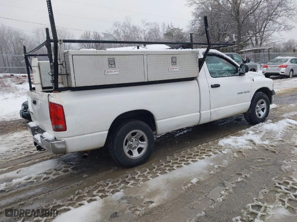 2002 Dodge Ram 1500 with VIN 1D7HA16N72J250251, listed as a IAAI auction lot 41527456 with 218,870 mi miles. Bid and sale history available at carsss.com. Image 4.