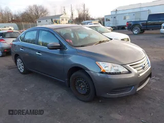 2015 Nissan Sentra SV with VIN 3N1AB7AP6FL645155, listed as a IAAI auction lot 41299721 with 203,064 mi miles and . Bid and sale history available at DreamBid. Image 1.