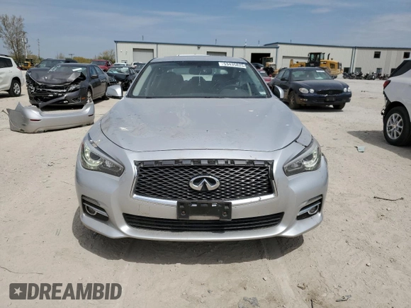 2017 Infiniti Q50 Signature Edition z VIN JN1EV7AR0HM830515, wystawiony jako Copart lot #53435825 z przebiegiem 66 994 mil mil oraz Szkoda całkowita • Salvage title. Historia ofert i sprzedaży dostępna na DreamBid. Obrazek 5.