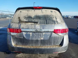 2014 Honda Odyssey EX-L with VIN 5FNRL5H61EB079739, listed as a IAAI auction lot 41659048 with 137,012 mi miles and . Bid and sale history available at carsss.com. Image 16.