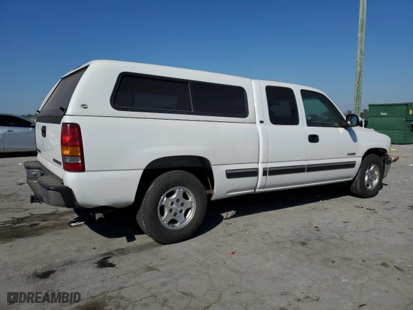 1999 Chevrolet Silverado 1500 LS with VIN 2GCEC19V5X1216037, listed as a Copart auction lot 76919114 with 101,587 mi miles and Salvage Title. Bid and sale history available at carsss.com. Image 3.