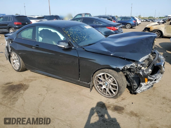 2017 BMW 2 Series M240i xDrive with VIN WBA2G3C3XH7A25521, listed as a Copart auction lot 71073604 with 0 mi miles and Clean Title. Bid and sale history available at carsss.com. Image 4.