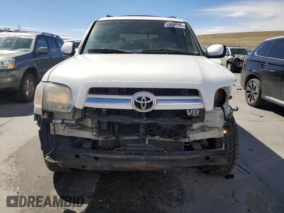 2006 Toyota Sequoia SR5 with VIN 5TDBT44A06S258325, listed as a Copart auction lot 49032035 with 339,323 mi miles and Salvage Title. Bid and sale history available at DreamBid. Image 5.