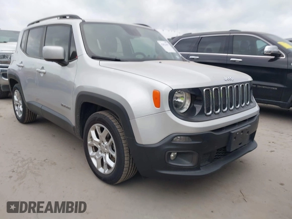 2018 Jeep Renegade Latitude with VIN ZACCJABB4JPJ30676, listed as a IAAI auction lot 42021693 with 55,135 mi miles and . Bid and sale history available at carsss.com. Image 1.