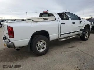 2006 Dodge Ram 2500 SLT with VIN 1D7KS28C76J222122, listed as a Copart auction lot 44077545 with 294,343 mi miles and Salvage Title. Bid and sale history available at carsss.com. Image 3.