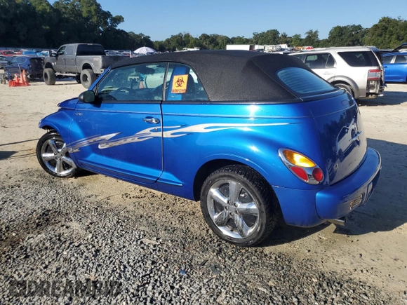 2005 Chrysler PT Cruiser GT with VIN 3C3AY75S75T363958, listed as a Copart auction lot 72563194 with 49,918 mi miles and Salvage Title. Bid and sale history available at carsss.com. Image 2.