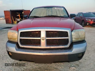 2005 Dodge Dakota SLT with VIN 1D7HE48K45S204044, listed as a Copart auction lot 76257834 with Not Provided miles and Salvage Title. Bid and sale history available at DreamBid. Image 5.