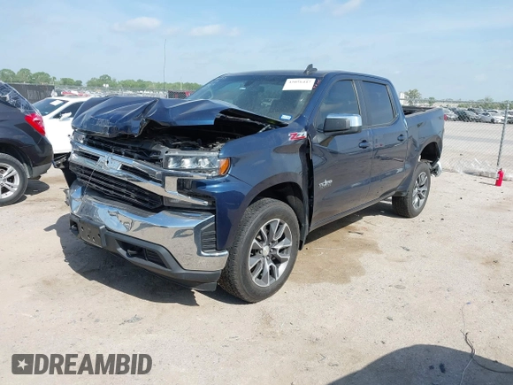 2021 Chevrolet Silverado 1500 LT z VIN 3GCUYDEDXMG111217, wystawiony jako IAAI lot #42056447 z przebiegiem 80 615 mil mil oraz . Historia ofert i sprzedaży dostępna na DreamBid. Obrazek 2.