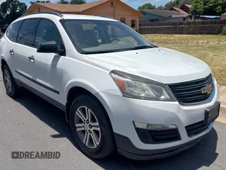 2017 Chevrolet Traverse LS with VIN 1GNKRFED3HJ341144, listed as a Copart auction lot 65771795 with 142,525 mi miles and Clean title. Bid and sale history available at DreamBid. Image 1.
