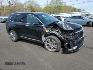 2023 Cadillac XT6 AWD Premium Luxury with VIN 1GYKPDRS6PZ187650, listed as a Copart auction lot 54235305 with Not provided miles and Non repairable. Bid and sale history available at DreamBid. Image 4.