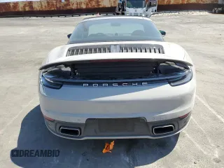 2022 Porsche 911 4 with VIN WP0BA2A90NS226162, listed as a Copart auction lot 55085454 with 13,497 mi miles and Salvage Title. Bid and sale history available at carsss.com. Image 6.