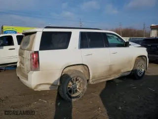 2017 Chevrolet Tahoe LT with VIN 1GNSKBKC7HR110791, listed as a Copart auction lot 46928345 with 158,847 mi miles and Salvage Title. Bid and sale history available at carsss.com. Image 3.