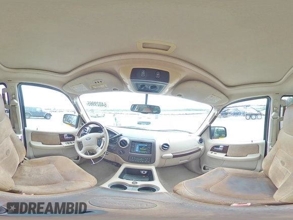 2006 Ford Expedition Eddie Bauer with VIN 1FMFU18596LA16723, listed as a Copart auction lot 64029965 with 152,012 mi miles and Salvage title. Bid and sale history available at DreamBid. Image 15.