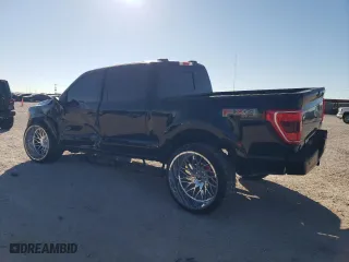 2022 Ford F-150 XL with VIN 1FTFW1E52NFA81140, listed as a Copart auction lot 46375235 with 17,170 mi miles and Salvage Title. Bid and sale history available at carsss.com. Image 2.