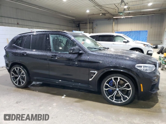 2020 BMW X3 M Competition with VIN 5YMTS0C08L9B65601, listed as a Copart auction lot 69317924 with 52,109 mi miles and Salvage Title. Bid and sale history available at carsss.com. Image 4.