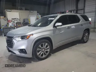 2018 Chevrolet Traverse Premier with VIN 1GNEVJKW0JJ249299, listed as a Copart auction lot 49224705 with 109,310 mi miles and Salvage Title. Bid and sale history available at carsss.com. Image 1.