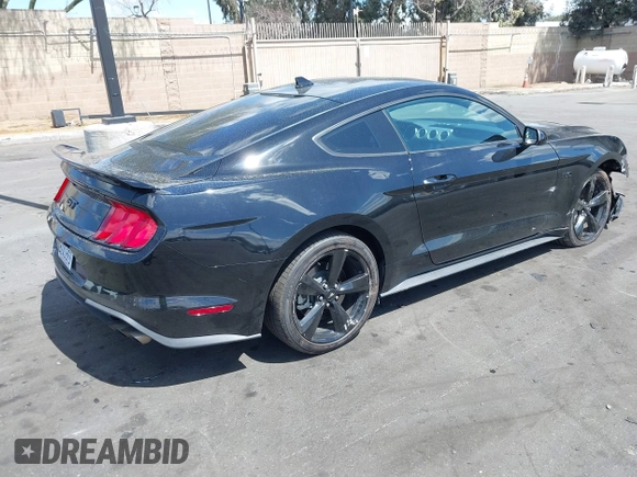 2022 Ford Mustang GT with VIN 1FA6P8CF3N5110805, listed as a IAAI auction lot 41943468 with 27,247 mi miles and . Bid and sale history available at carsss.com. Image 4.